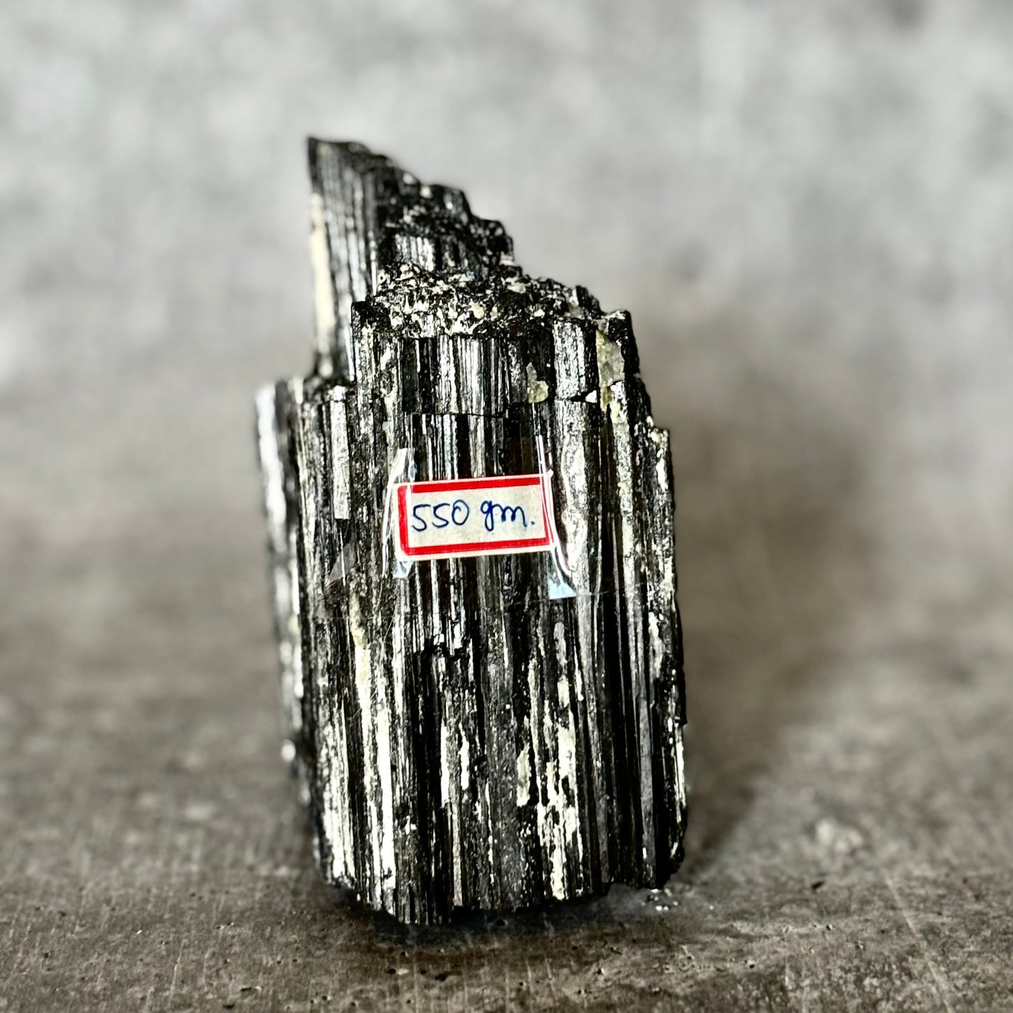 Raw Free Form Large Black Tourmaline 550 Gm