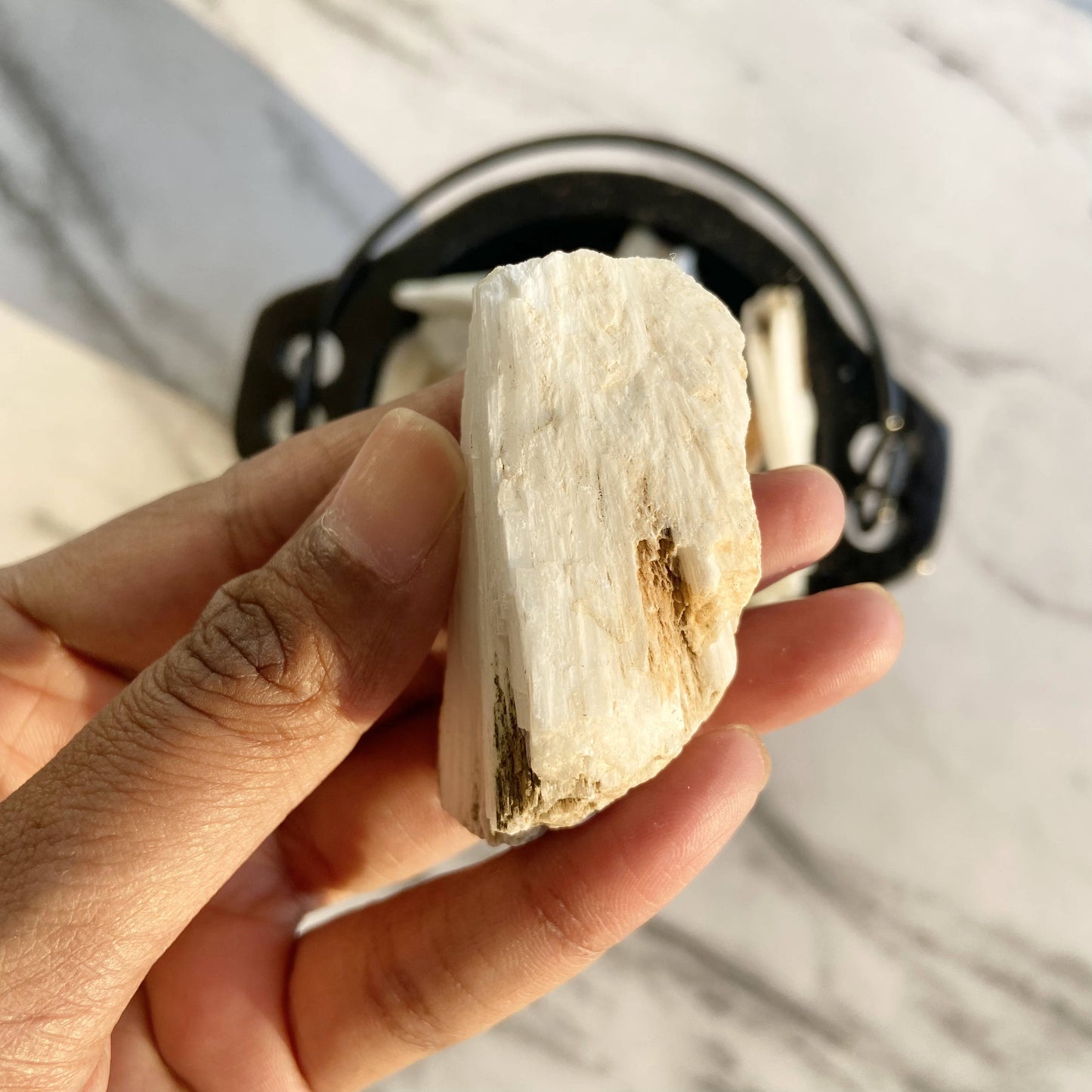 Scolecite Raw Stone | Inner Peace & Transformation