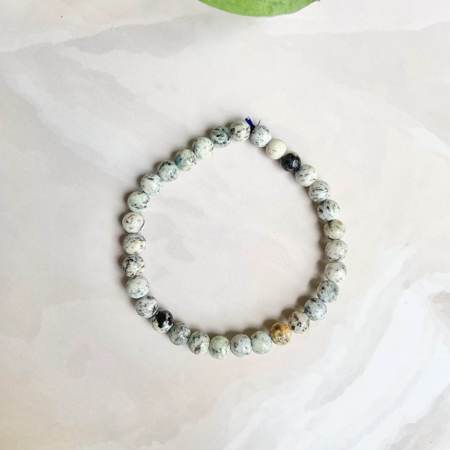 K2 Jasper Bead Bracelet - 6mm | | Manifestation, Grounding & Stability
