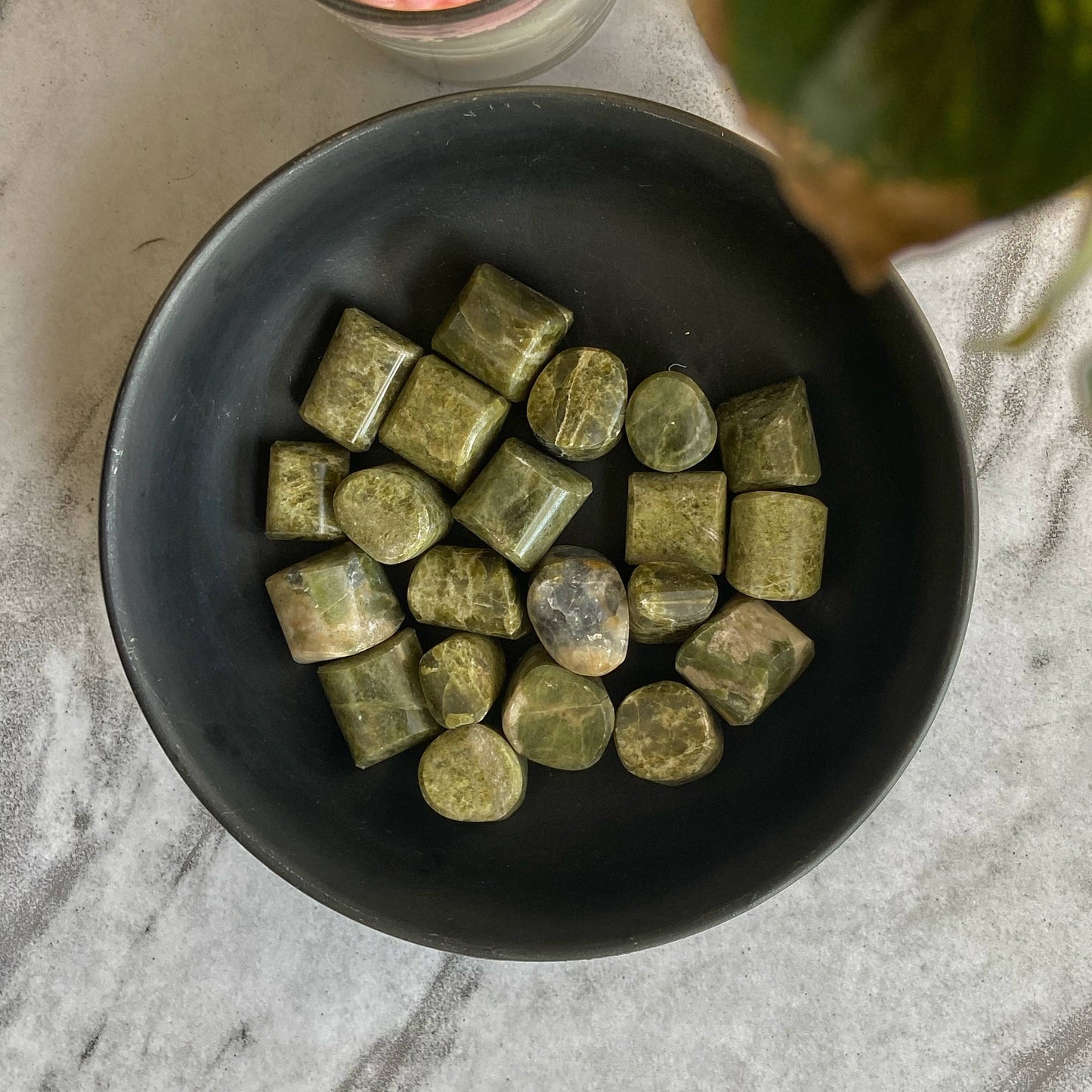 Vesuvianite Tumble Stone | Spiritual Development