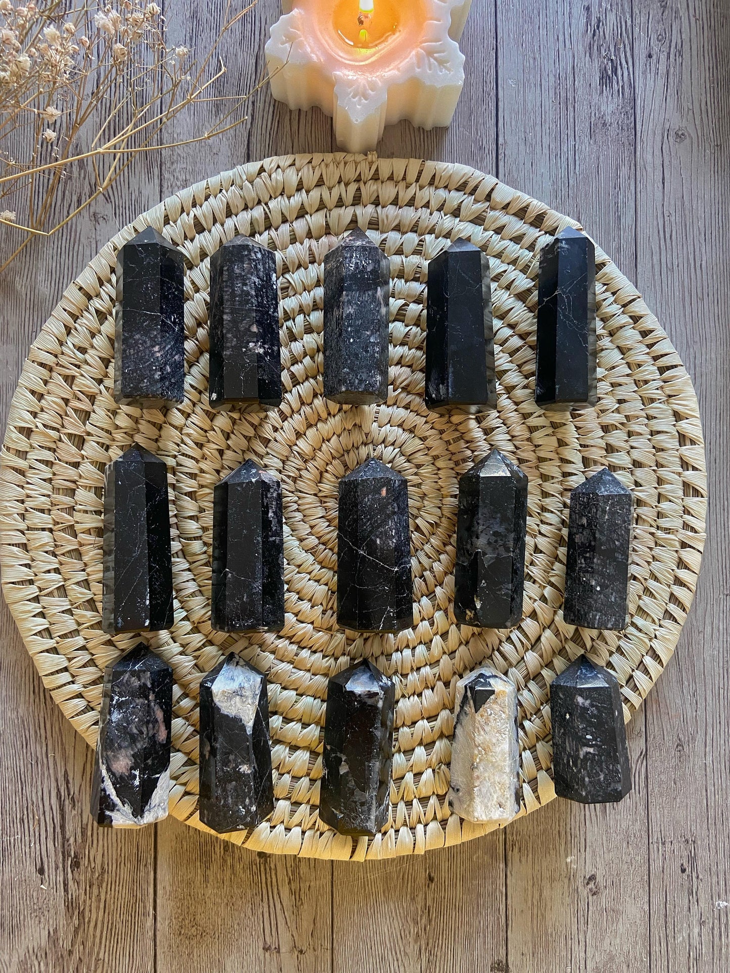 Black Tourmaline Mini Point | Protection & Grounding