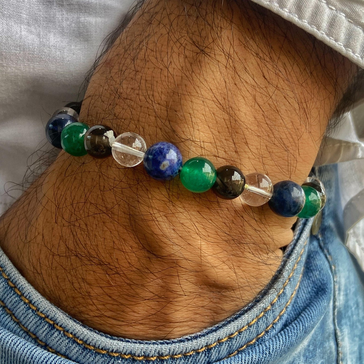 Scorpio Zodiac Bead Bracelet