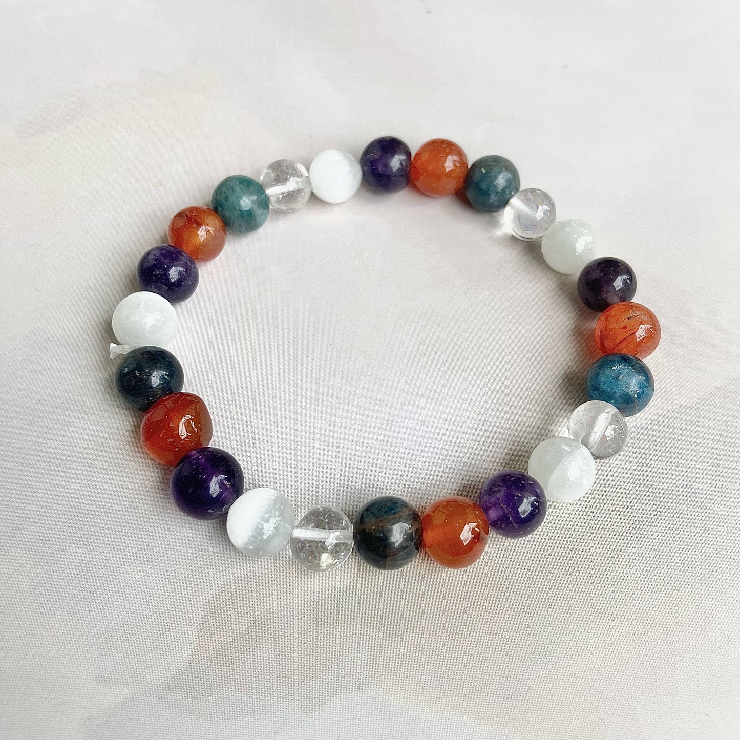 Libra Zodiac Bead Bracelet