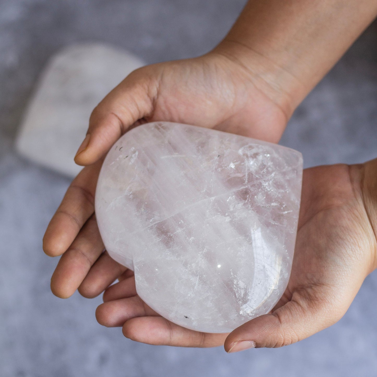 Clear Quartz XXL Heart | Master Healer