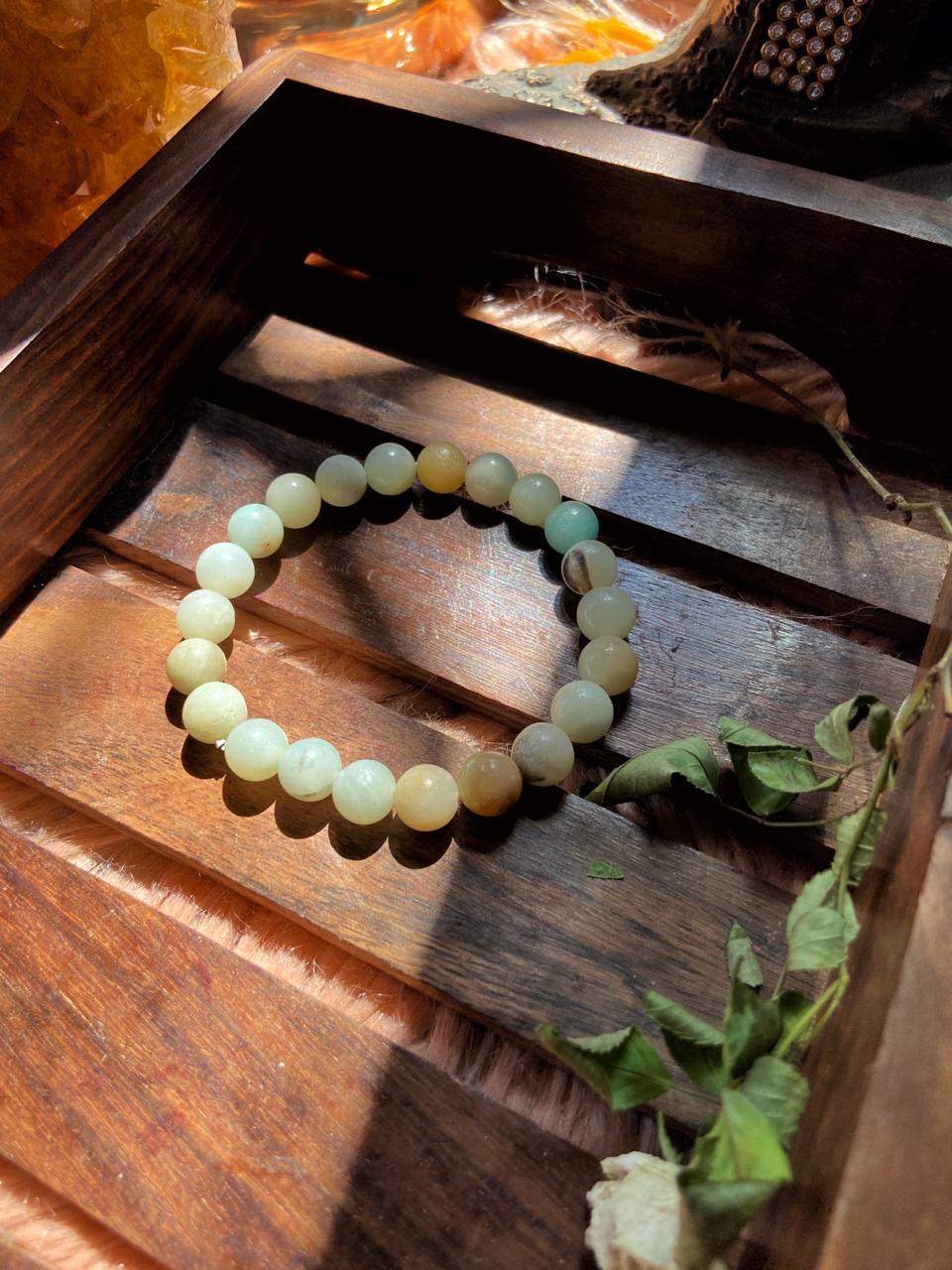 Amazonite Bracelet | Stone of Gamling & Success