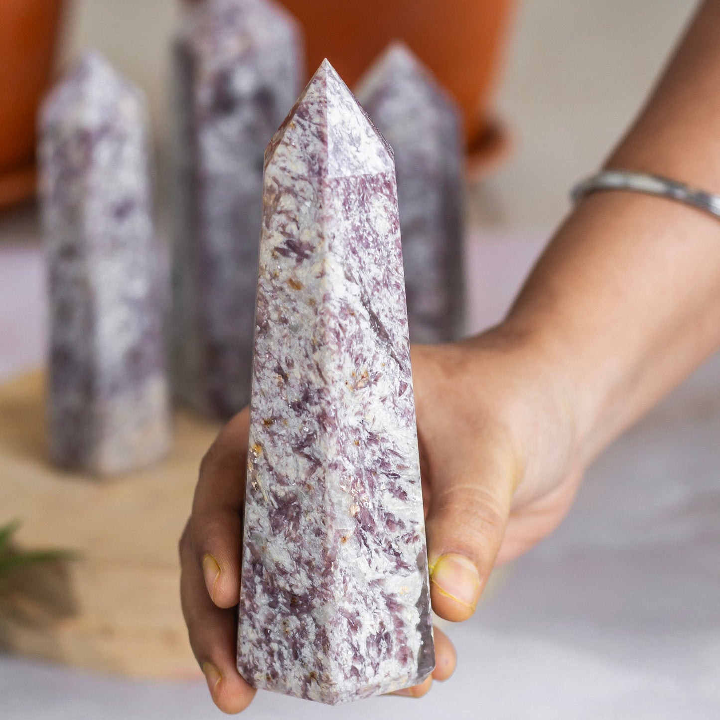 Unicorn Stone Tower - 400 Gm | Emotional Healing & Spiritual Growth