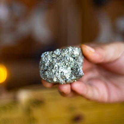 Pyrite Cluster - 125 Gm | Stone for financial abundance