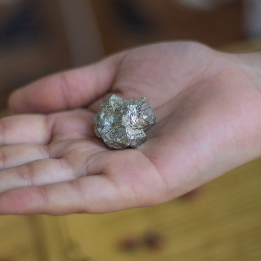 Pyrite Cluster - 22 Gm | Stone for financial abundance