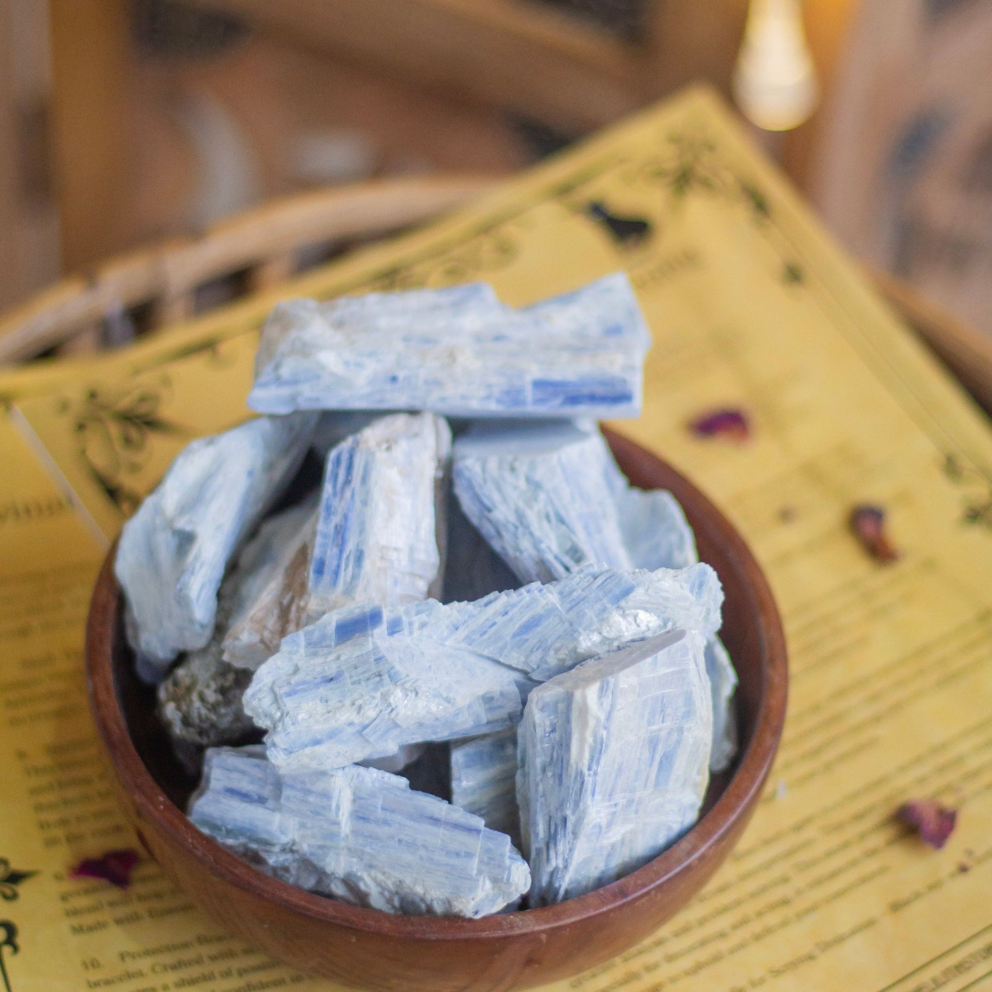 Kyanite Raw Large Stone | Enhance telepathy ability & Open Roads & Create Opportunities