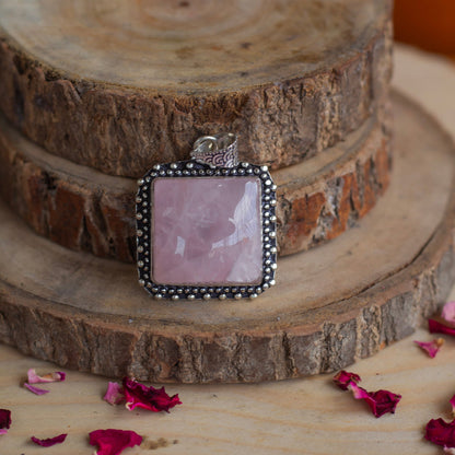 Rose Quartz Pendant | Love & Self Love