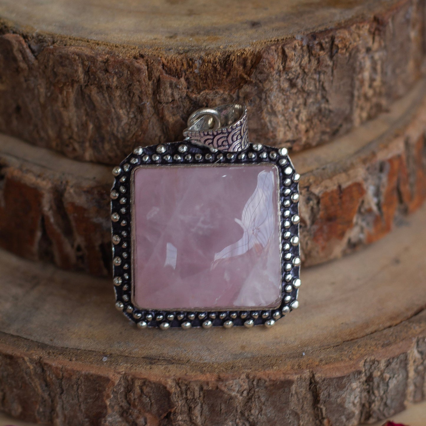 Rose Quartz Pendant | Love & Self Love