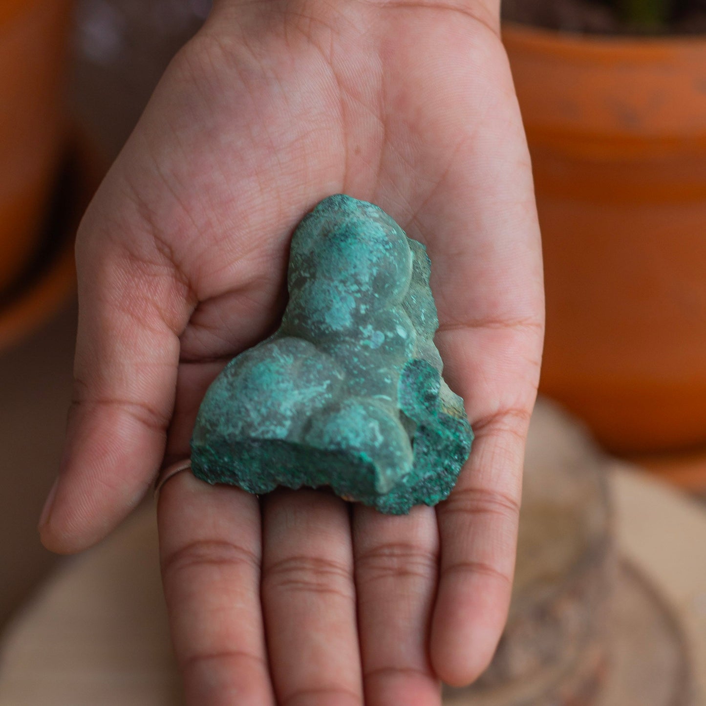 Malachite Raw - 69 Gm | Stone of Protection & Encouragement