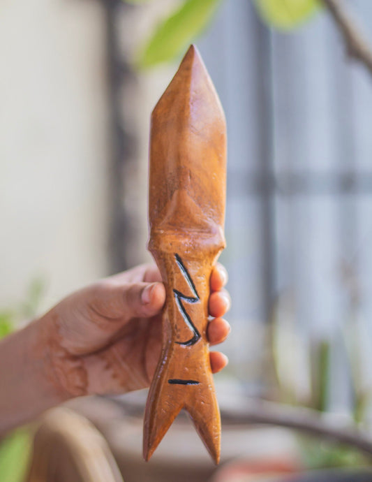 Melia azadirachta wooden Athame - Handmade