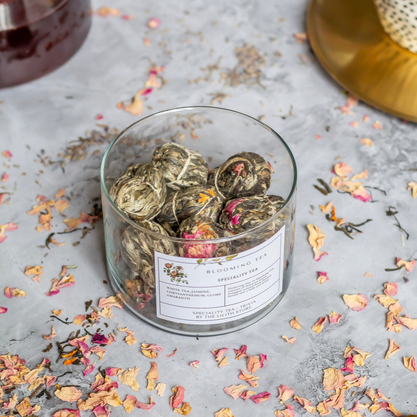 Blooming Tea ( Craft Flower ) - 100 Gm | Clarity & Calmness