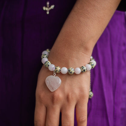 Bracelet associated with Emotional Healing, Unconditional Love & Compassion