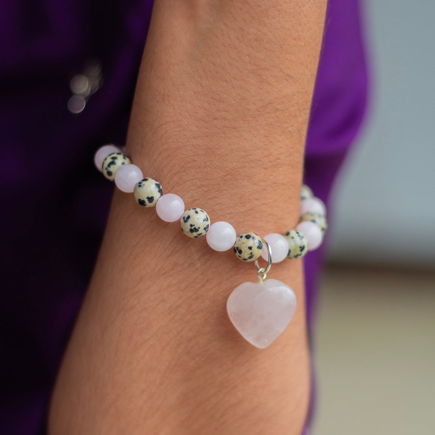 Bracelet associated with Emotional Healing, Unconditional Love & Compassion