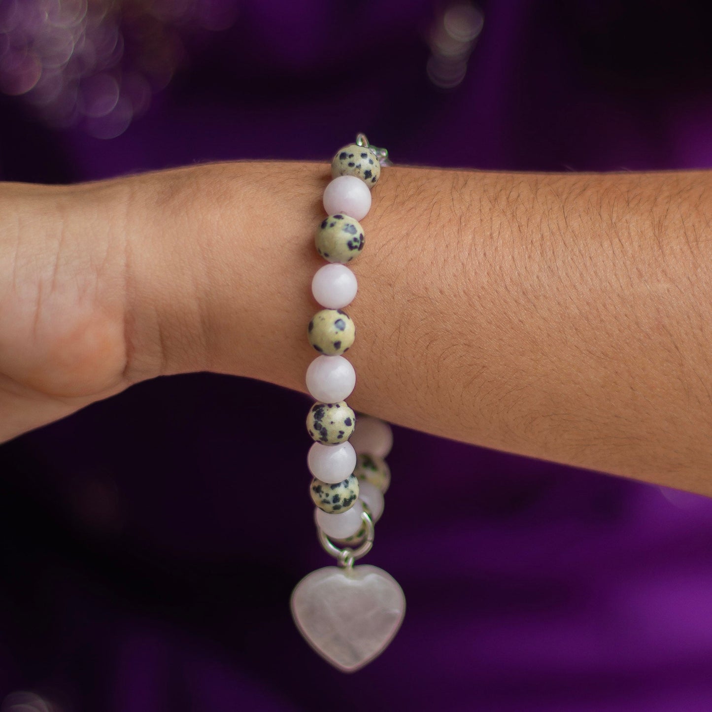 Bracelet associated with Emotional Healing, Unconditional Love & Compassion