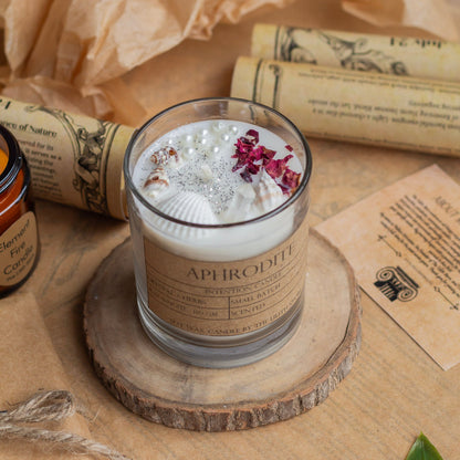 Goddess Aphrodite Offering Candle | Ritual Candle