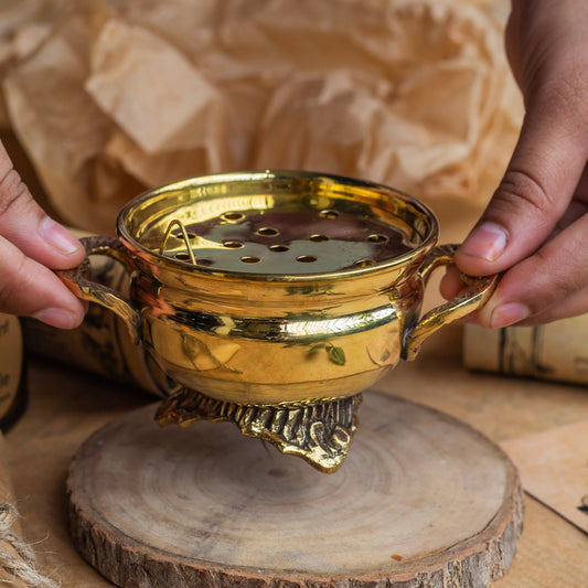 Brass Cauldron with Cauldron Finish