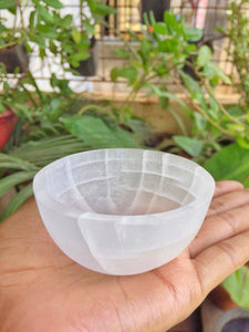 Selenite Bowl - 6 Cm