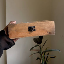 Load image into Gallery viewer, Pentacle Printed Wooden Box | Jewellery &amp; Tarot Box
