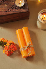 Load image into Gallery viewer, Lilith Spell &amp; Ritual Orange Candle Set of Set of 2 | 5 | 10
