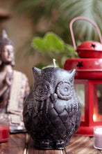 Load image into Gallery viewer, Black Owl Candle | Voodoo Candle | Spellcraft
