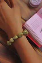 Load image into Gallery viewer, Unakite Tumble Bracelet | Stone for activating Third Eye Chakra
