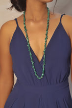 Load image into Gallery viewer, Malachite Crystal Chips String (Mala) - Stone of Protection &amp; Encouragement
