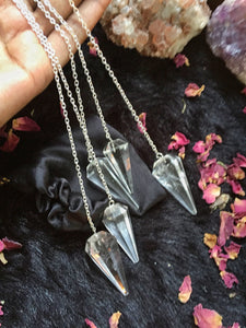 Clear quartz Pendulum - 1 Piece