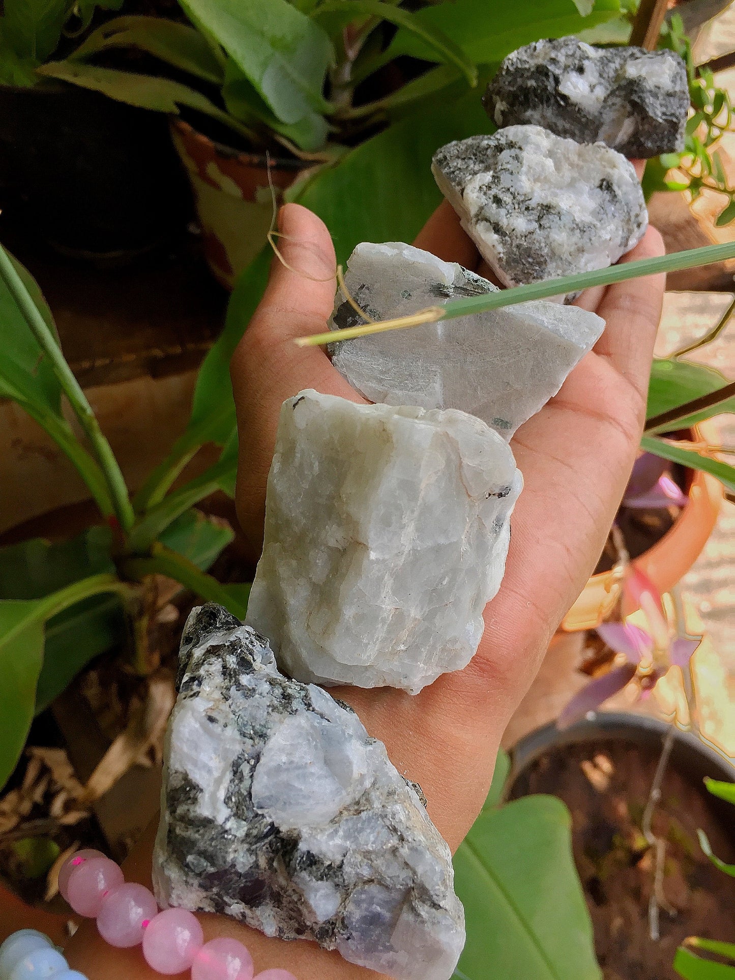 Rainbow Moonstone Raw Chunks - 1 Chunk