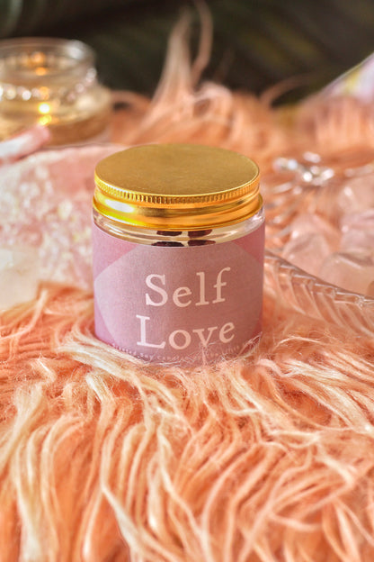 Self Love Scented Soy Candle - 100 Gm