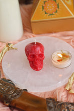 Load image into Gallery viewer, Red Skull Candle
