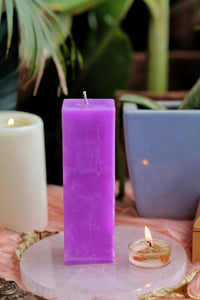 Purple Pillar Candle | Candle for spellwork