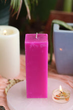 Load image into Gallery viewer, Pink Pillar Candle | Candle for spellwork
