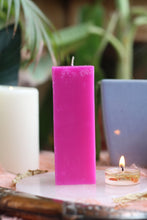 Load image into Gallery viewer, Pink Pillar Candle | Candle for spellwork
