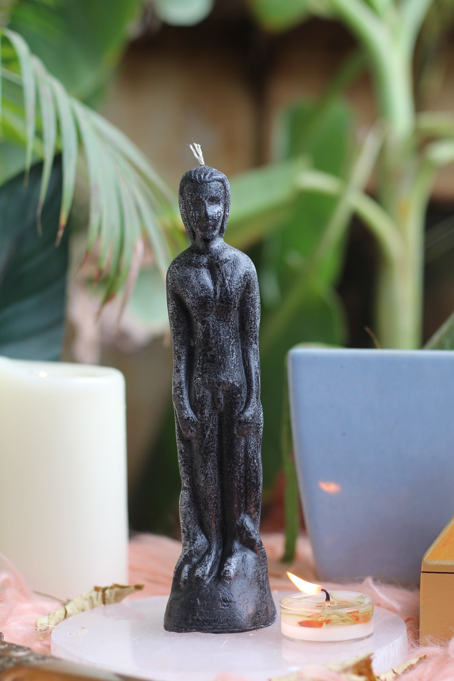 Black Male Figurine Candle