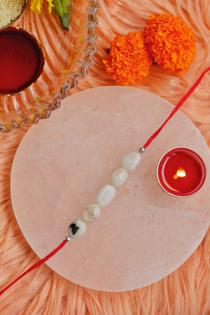 Moon Stone Rakhi