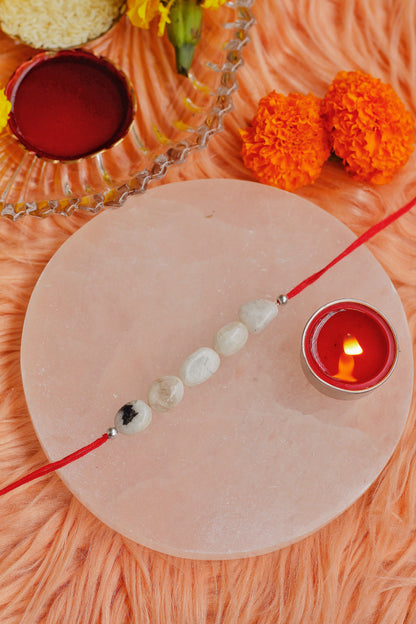 Moon Stone Rakhi