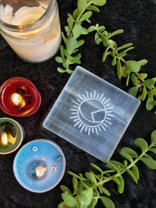 Selenite Charging Plate | Selenite