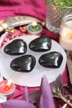 Load image into Gallery viewer, Black Tourmaline Heart - 1 Unit
