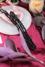 Load image into Gallery viewer, Black Tourmaline Chips String (Mala) - 1 Piece
