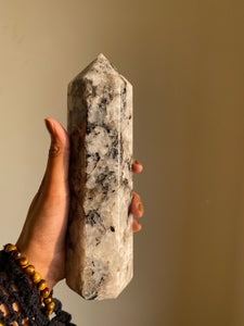 Rainbow Moonstone XL Size Tower - 1070 Gm