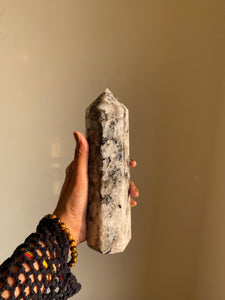 Rainbow Moonstone XL Size Tower - 1070 Gm