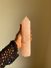 Load image into Gallery viewer, Rose Quartz XL Size Tower - 1230 Gm
