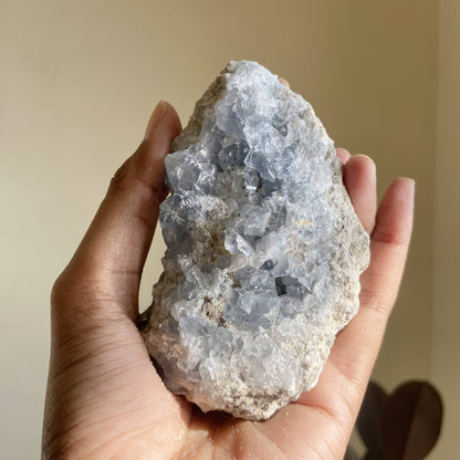 Celestite Cluster - 400 Gm