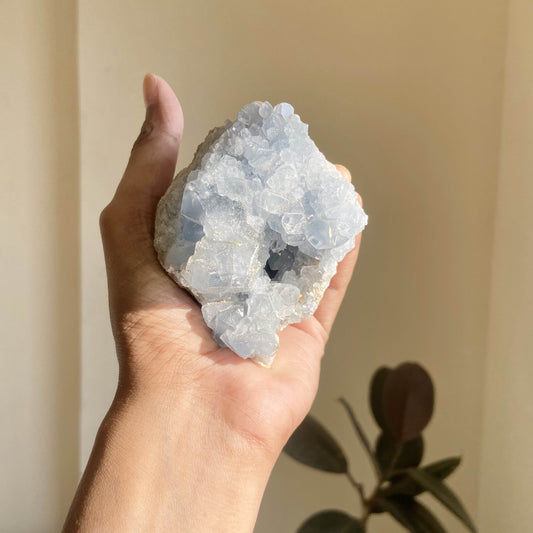 Celestite Cluster - 410 Gm