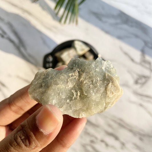 Aquamarine Raw Crystal | Expression & Communication