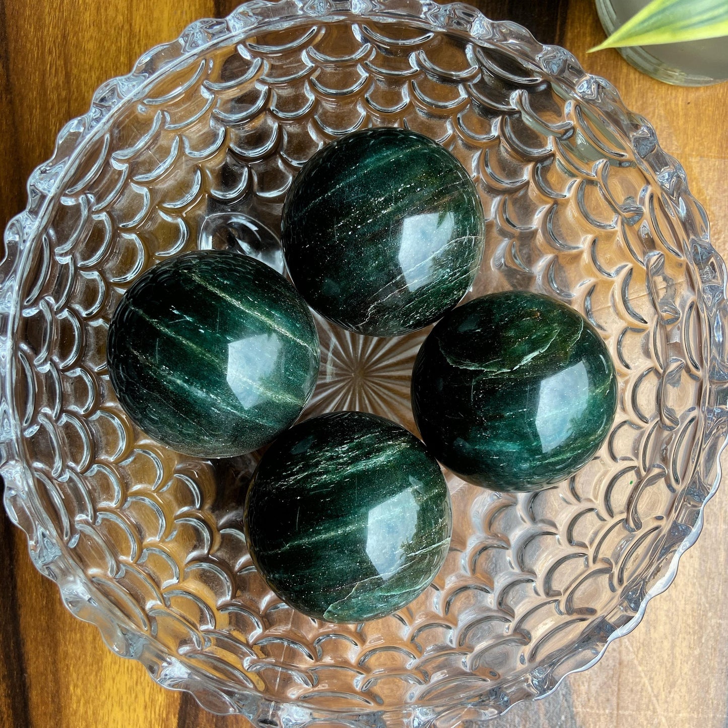 Green Jade Sphere | Luck & Prosperity