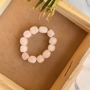 Rosequartz Tumble Bracelet